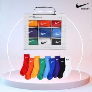 [롯데백화점]나이키 나이키 홀리데이 크루 박스 세트 9PK 3-7세  A244SO450P