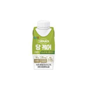 [정식품]그린비아 당케어 곡물맛 균형영양식 200mlx12팩