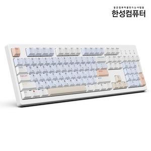 한성컴퓨터 TFG Cloud CF 유무선 기계식 멀티 파스텔 (브라운슈가 토독)