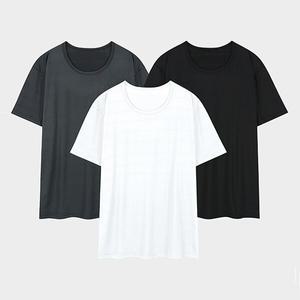 [파라고나]공용 메쉬 펀칭 라운드 반팔 티셔츠