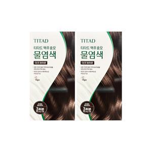 티타드 맥주효모 물염색 30g(다크브라운) x 2박스 YU
