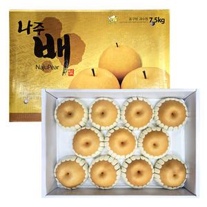 [농협공판장] 나주 배 농산물 도매 시장 경매 선별(특대 11-12과) 7.5kg