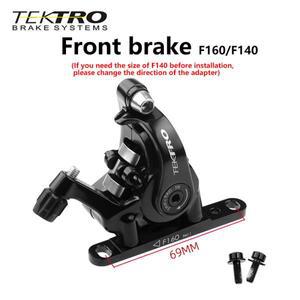 TEKTRO 로드 바이크 기계식 디스크 MD-C550, 양방향 피스톤 풀 와이어 플랫 마운트 캘리퍼, 자전거 액세서