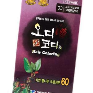 (올핀)컬러링 헤어염색약 오디 샴푸하듯 자연갈색 3분