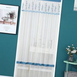 레이스 문가리개 커튼 방문 주방 가림막 90x200cm