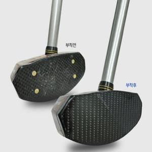 파크골프채 헤드보호 10매 페이스 카본 필름 7X12cm Z2
