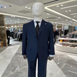 [지이크](강남점) 24 S/S  이태리수입원단 로로피아나 제브릭 ESTRATO 원단  수트 9종택1 PIJ3000BK