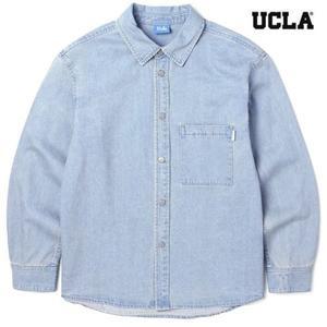 갤러리아 [UCLA]  남녀공용 데님 원 포켓 셔츠 UA3LS80_03