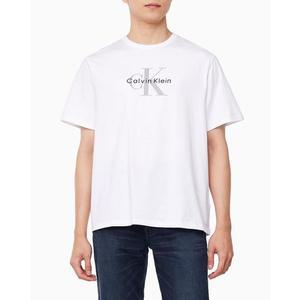 [갤러리아] 25 S/S[남] 레귤러핏 히어로 모노그램 로고 반팔 티셔츠(4RB862G-YAA)