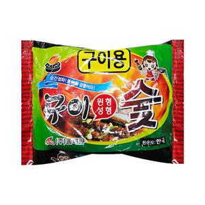 [무료배송] 홈베큐 참나무 원형숯 360g 40입
