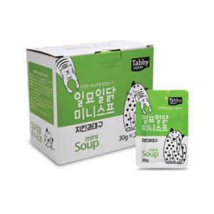 일묘일닭 치킨 대구 고양이 스프 30g 20개 임신묘 죽