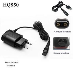 면도기 헤드 호환AC 전원 면도기 충전 어댑터 벽 플러그, PHILIPS 호환 HQ915 HQ988 HQ909 S5077 S5080 FT6