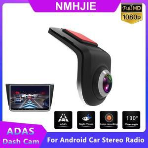 USB 자동차 DVR 대시 1080P ADAS 카메라 HD 자동차 DVD 안드로이드 플레이어 네비게이션 플로팅 창 디스플