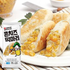 [오븐에 구운] 콘치즈떡마리 100g x 10봉