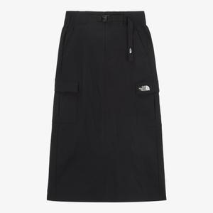 노스페이스 여자 롱스커트 25SS 여성 데인 스커트 NK6NR30A BLK