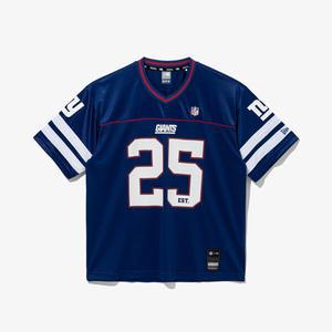 뉴에라 25SS NFL 뉴욕 자이언츠 폴리에스터 티셔츠 비콘 블루 14679793