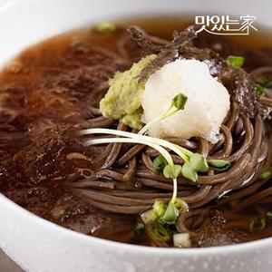 프리미엄 메밀소바 10인세트 메밀면10+소스10+와사비10+갈은무10