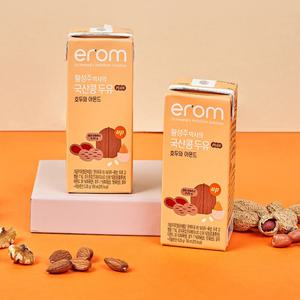 이롬 황성주 국산콩 PLUS 호두와아몬드 190ml 16팩