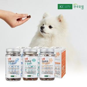 건국유업 랩솔루션 강아지 관절/눈/피부 영양제 3종