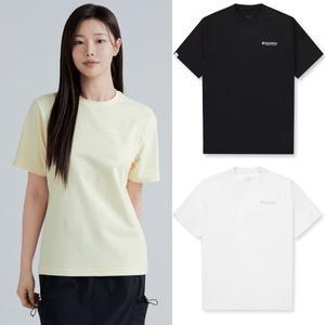 [디스커버리](강남점)[정상가 69000원] 디스커버리 남여 공용 골프 카툰 백그래픽 반팔 티셔츠 DXRSG5043