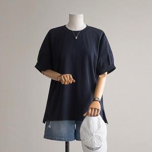 (안나앤플러스) A. 퍼프 언발 쿨 티셔츠[티셔츠C0227H289] 빅사이즈