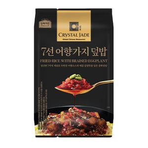(유통기한임박특가-7월28일) 상하키친X크리스탈제이드 7선 어향가지덮밥 700g(2인분)X2개