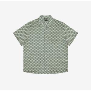 [롯데백화점]파렌 25S/S 파렌하이트 리프 패턴 오픈카라 셔츠 FKBAD5362