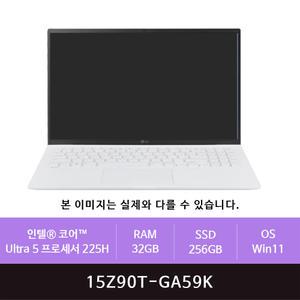LG전자 그램 프로15 15Z90T-GA59K Ultra5-225H/32GB/256GB/Win11(zoaa)