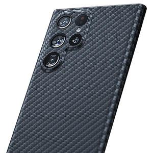 데켄스 갤럭시 S25울트라 카메라보호 리얼 카본 슬림 경량 핸드폰 휴대폰 케이스 M841