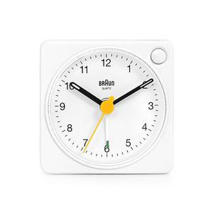 BRAUN BC02XW 클래식 트래블 크레센도 알람 저소음 공용 탁상시계 타임메카