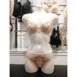 [부산점][와코루][와코루]24SS 봄광고 브라 레이스팬티세트(WBR2050WPT2050A SK)