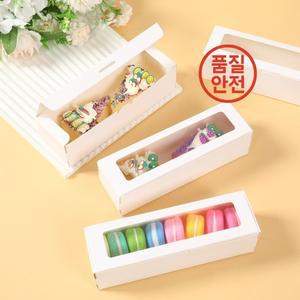 박스 명확한 창 선물 상자 케이크 포장 12Pcs 마카롱 결혼식 생일 파티 용품에 대 투명 쿠키