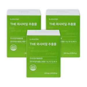 닥터루템 와사비잎 추출물 이소비텍신 국내산 3박스