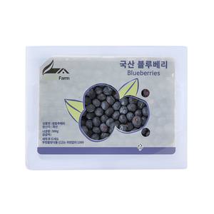 국산 블루베리 500g 박스