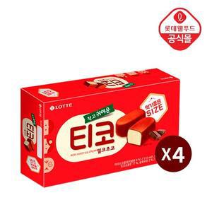 갤러리아 [롯데] 티코 밀크 초코 4개 세트