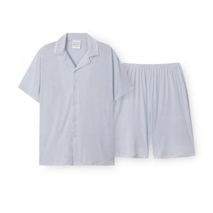 갤러리아 [오르시떼] 남성 F046 멜리블루 반소매 상하