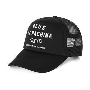 데우스엑스마키나 모자 DMW47840 BLK 도쿄 어드레스 트러커 남성모자 당일발송