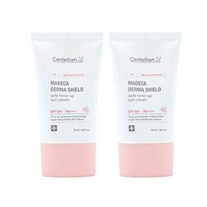 [센텔리안24] 마데카 더마 쉴드 세이프 톤업 선크림 50ml (SPF50+) 2개