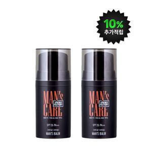 꽃을든남자 에너지팩토리 스킨핏 남자BB 비비크림 맨즈 밤(어두운피부) 50ml SPF35/PA++ 2개