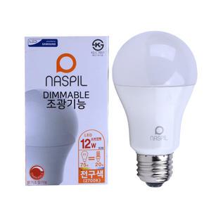 벌브램프 NASPIL 12W 2700K NSKPA191227E1D-G1-S