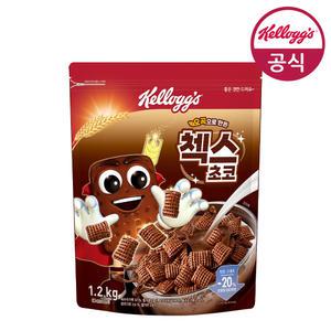 켈로그 시리얼 오곡으로 만든 첵스초코 1200g