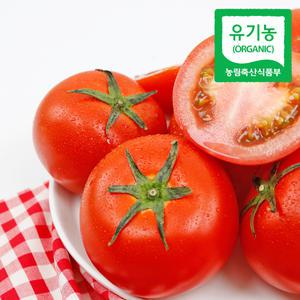 [원픽파머스] 친환경 무농약 완숙토마토 1-3번과 1kg