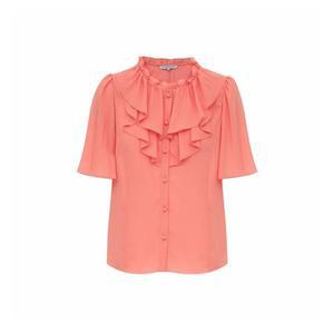 [꼼빠니아]프릴넥 블라우스-CU23RB1901309A