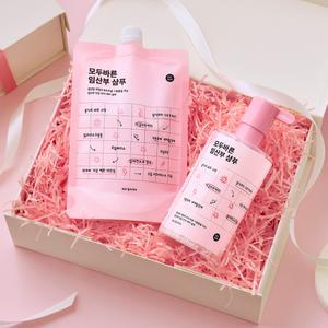 모두바른 임산부 샴푸 리필팩 세트 (본품 400ml + 리필팩 400ml)