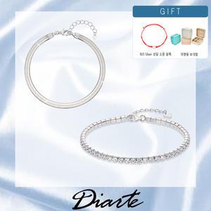 925 Silver 팔찌 2종 SET(샹달소원팔찌+여행용보석함)