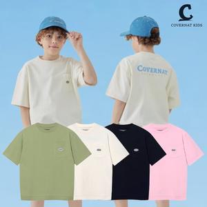 [커버낫 키즈](신세계 사우스시티)(커버낫키즈)포켓 밑단립 반팔티셔츠 CK2502ST16