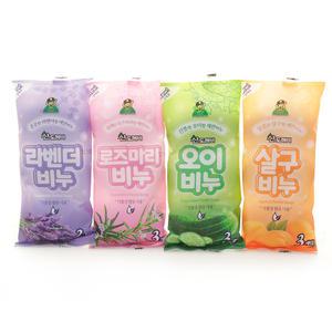 산도깨비 세안비누 90g 3개입 X 30개 1box /4종 택1/살구/라벤더/오이/로즈마리