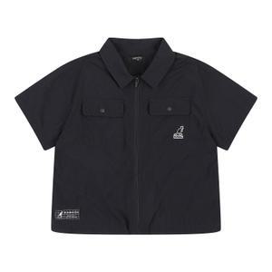 투 포켓 집업 셔킷 RB 0202 블랙