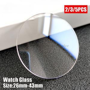 강화유리 범용 유리 스마트워치 스크린 보호대 보호 필름 26 43mm 28mm 30mm 32mm 38mm 40mm 41mm 42mm 직경 2 5PCs