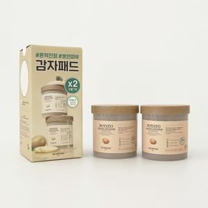 스킨푸드 감자 마데카소사이드 수딩 패드 60매 더블기획 (본품+본품)